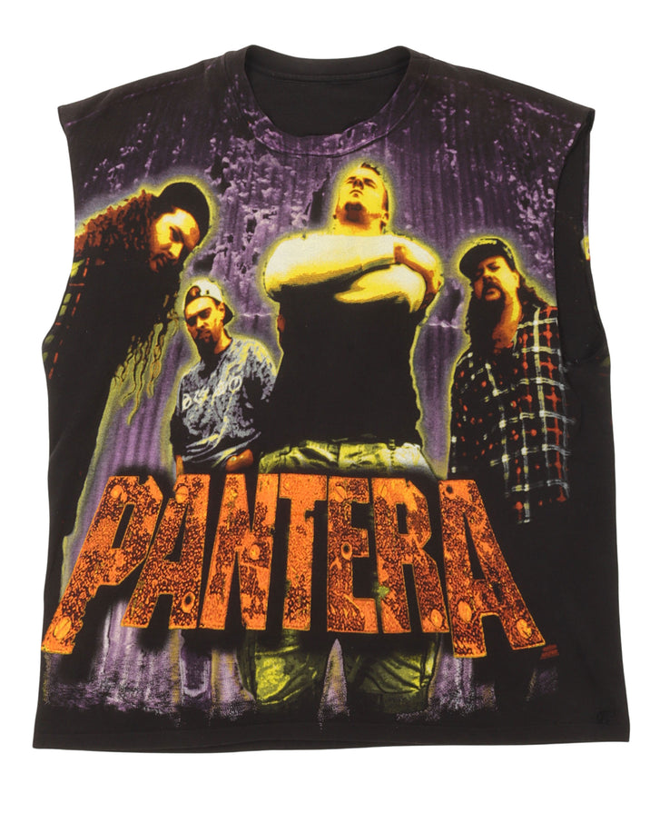 Pantera Sleeveless Band T-Shirt