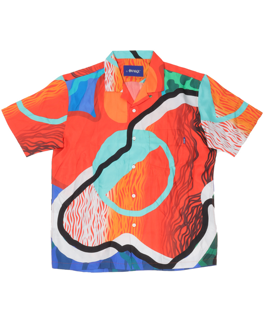 Sam Friedman Silk Button Down Shirt