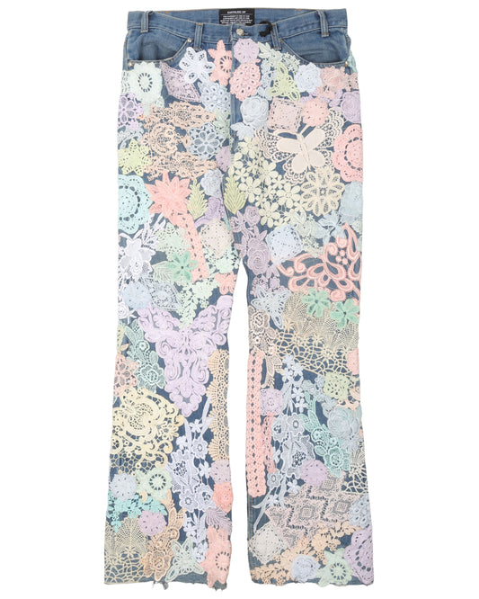 Poetic Lust White Jeans