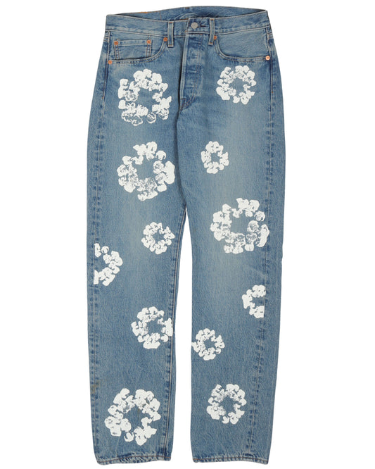 Levi's 501 Cotton Wreath Jeans