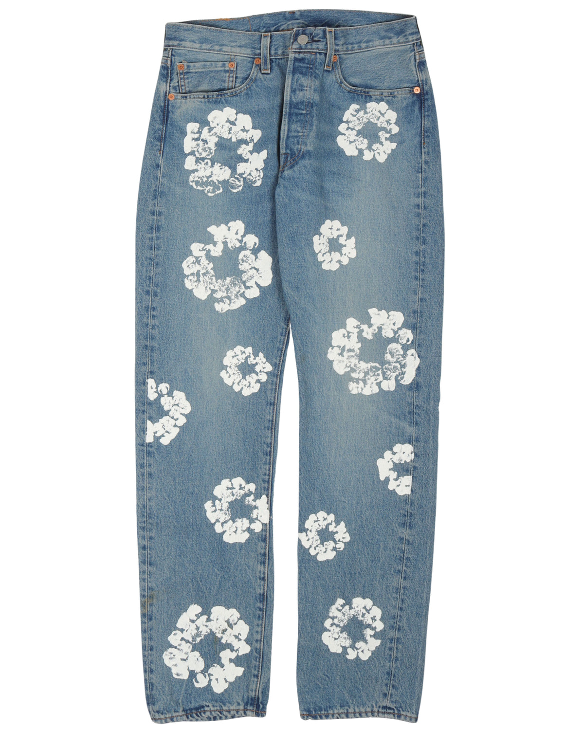 Levi's 501 Cotton Wreath Jeans