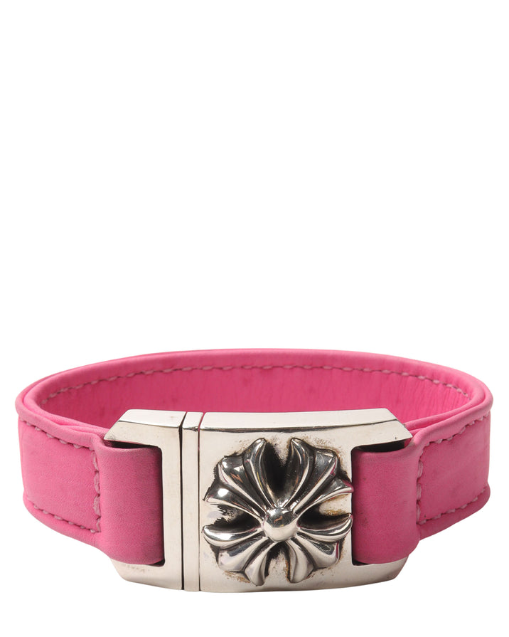 Bright Pink Buckle Bracelet