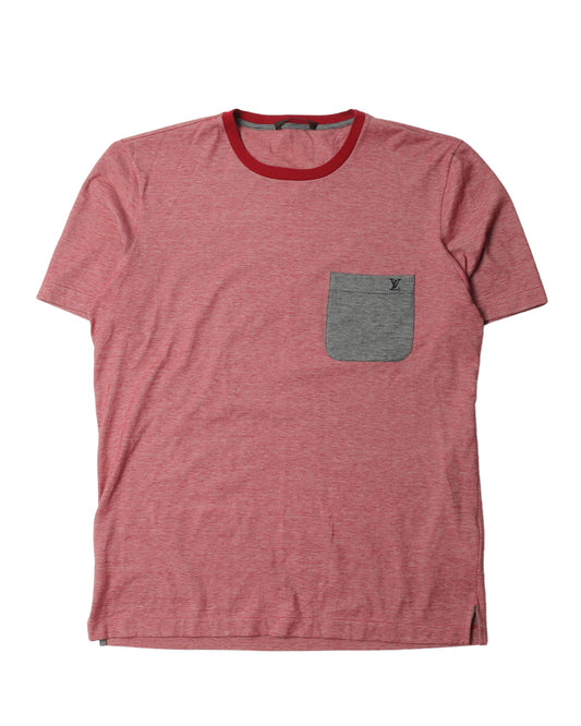 Cashmere Blend Pocket T-Shirt
