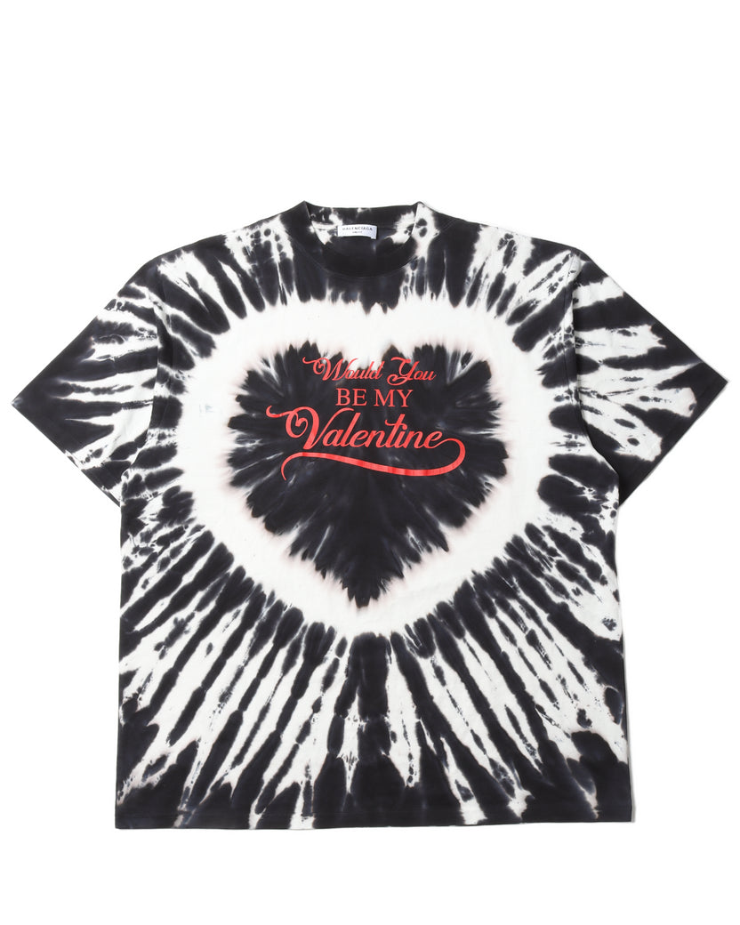 Unifit "Will You Be My Valentine" Tie-Dye T-Shirt