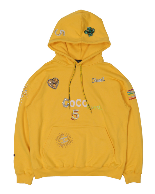 Pharrell Embroidered Logo Hoodie