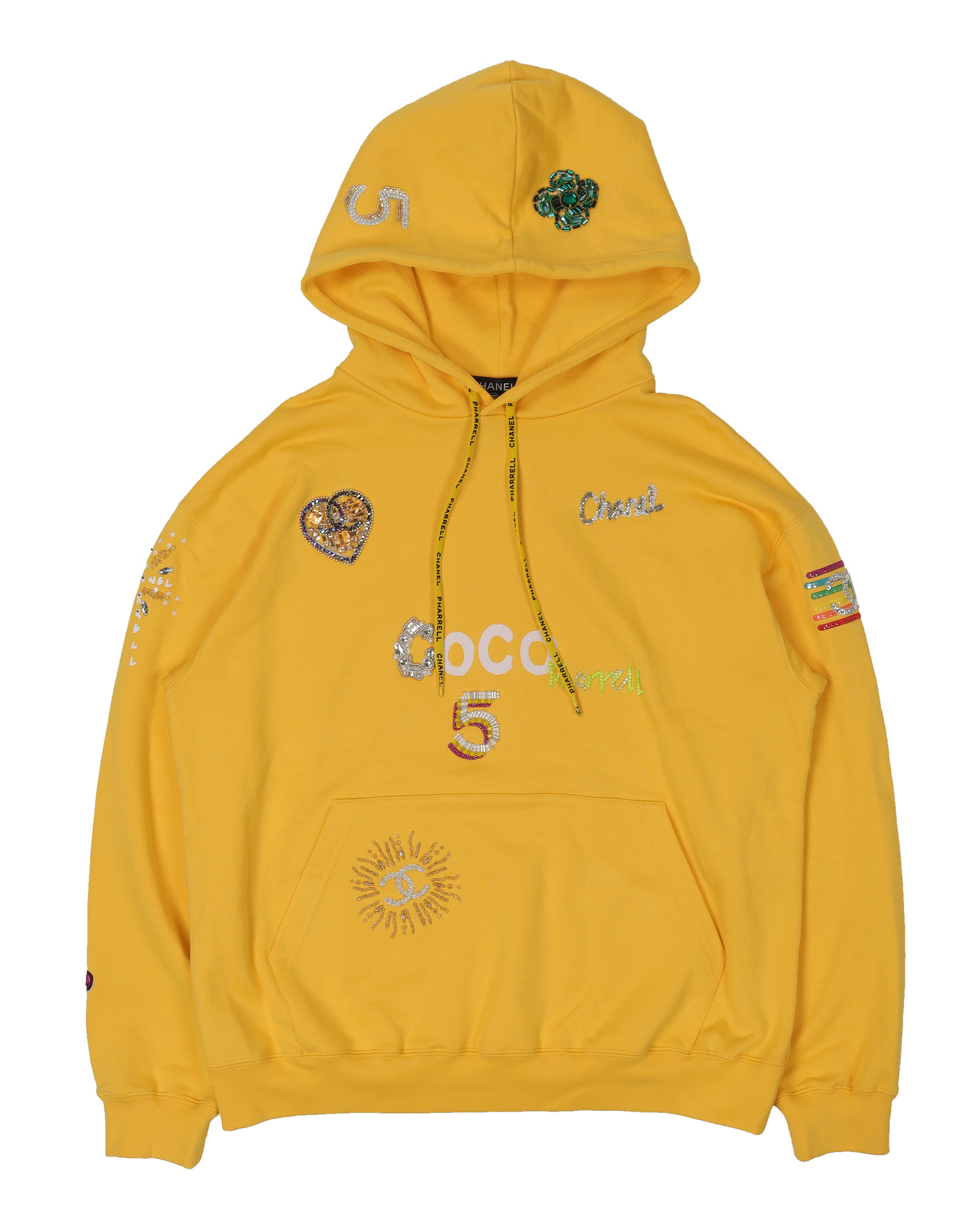 Pharrell Embroidered Logo Hoodie