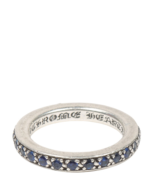 Sapphire Ring Engraved