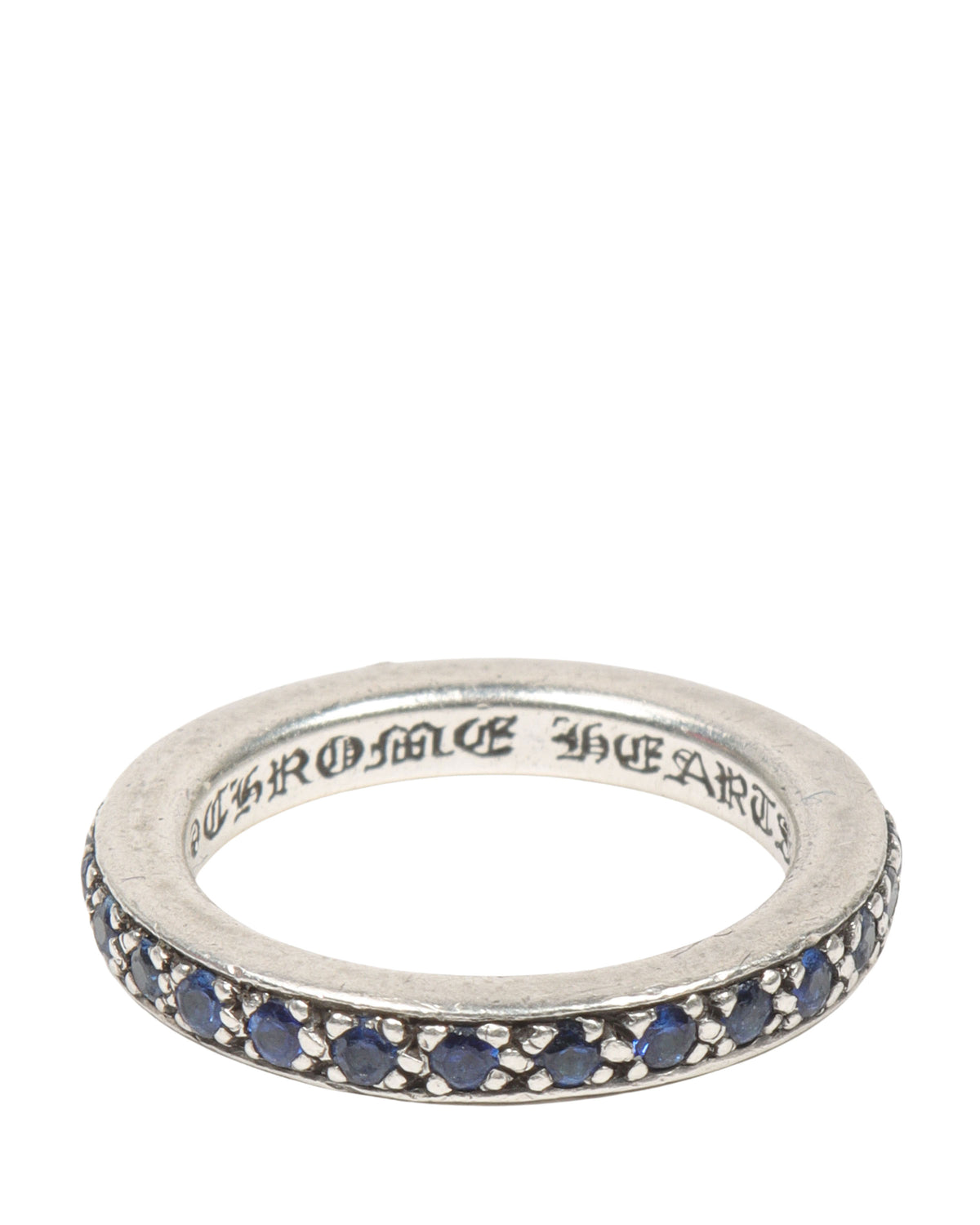 Sapphire Ring Engraved