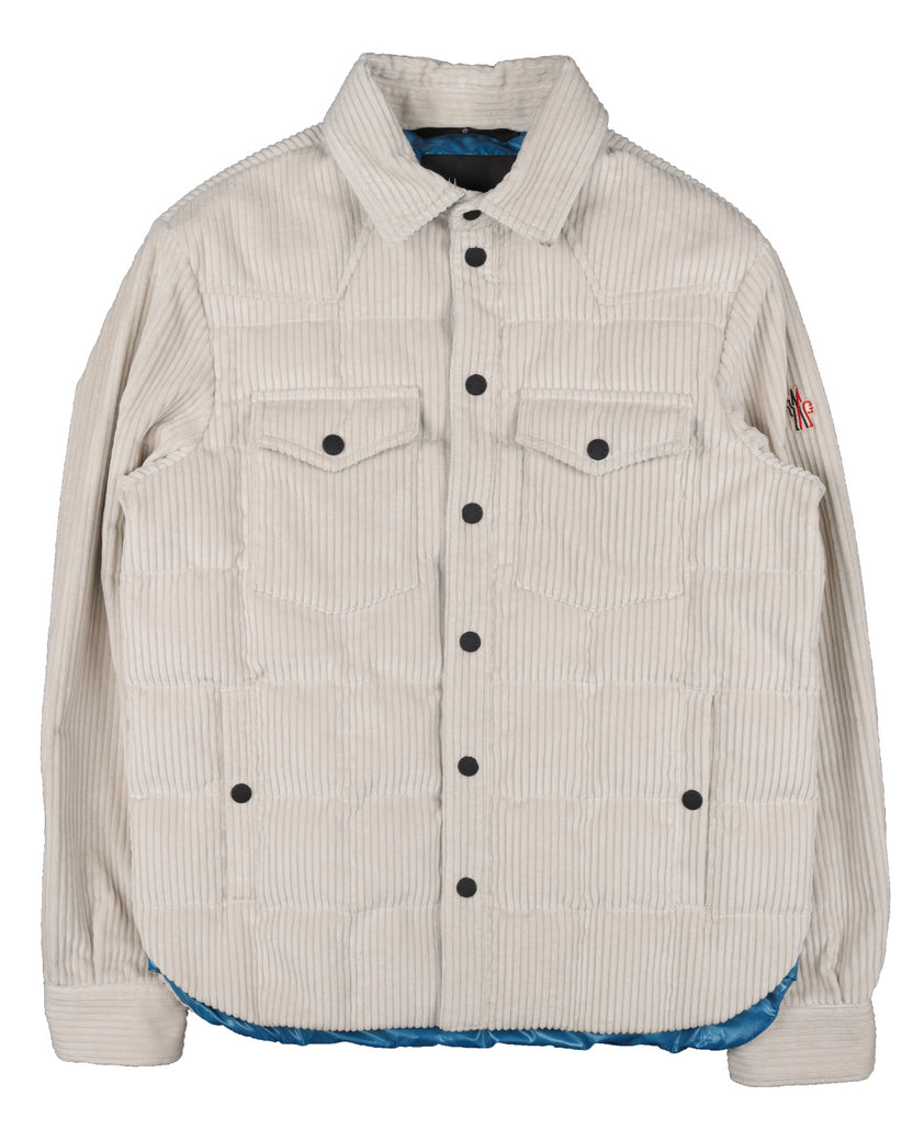 Corduroy Button Snap Jacket