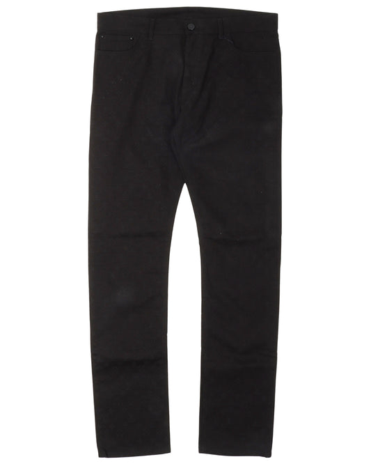 Japan Exclusive Tonal Monogram Jeans