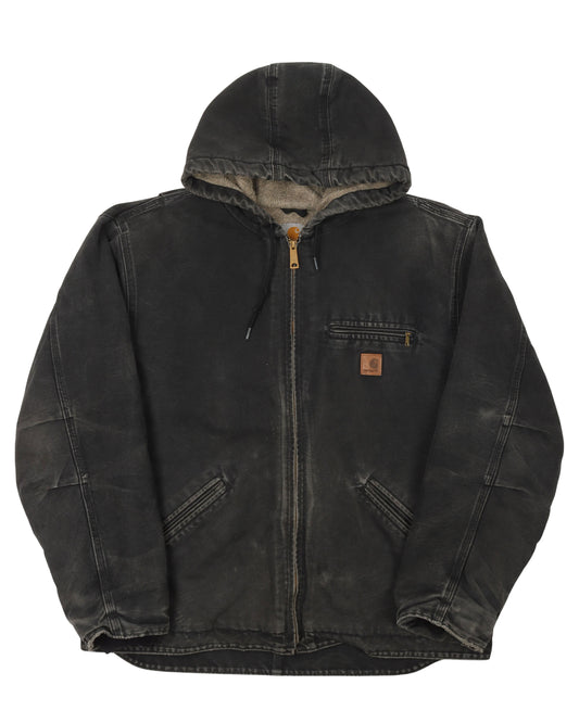 Carhartt Fleece Lined Hooded Work Jacket
