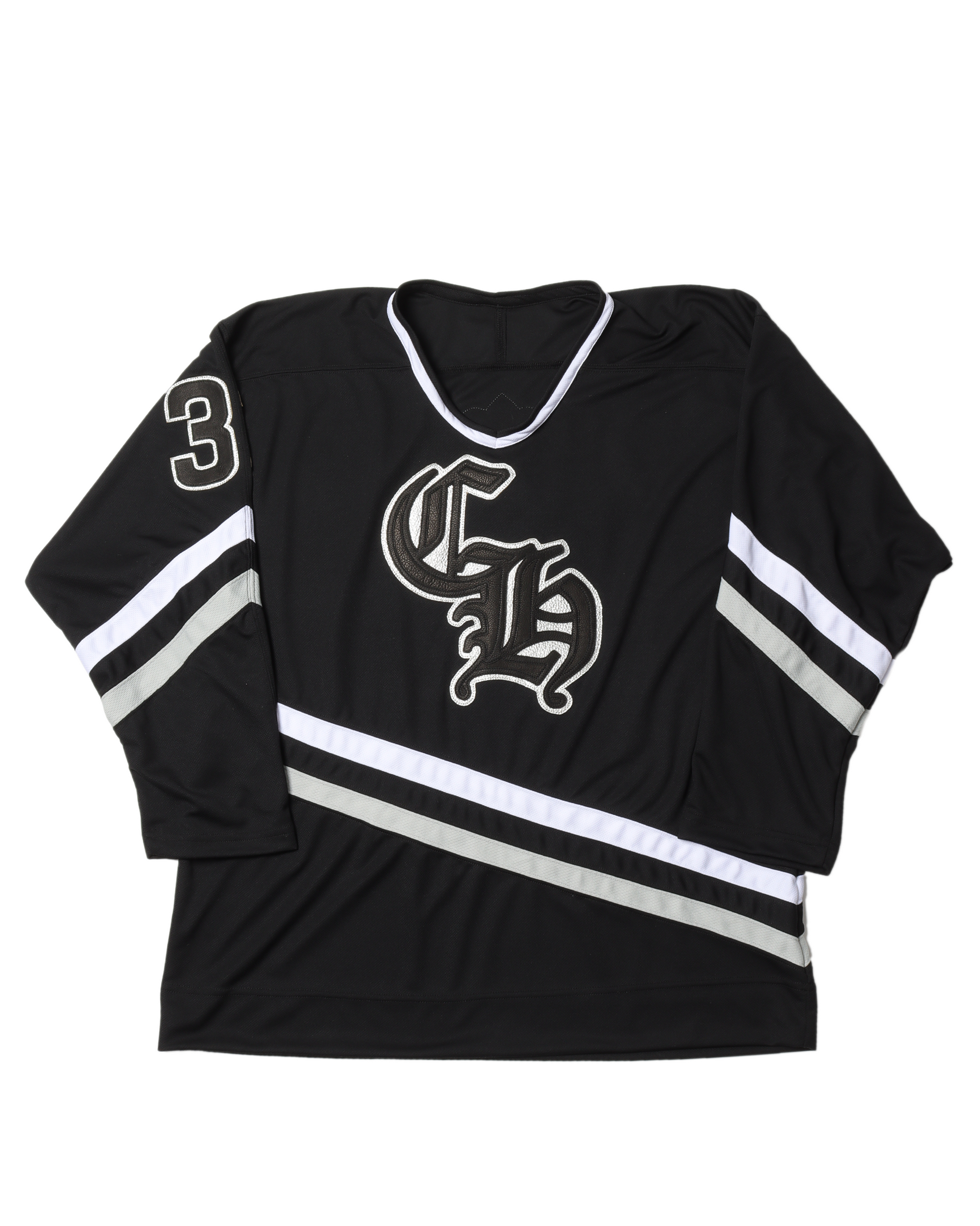 Chrome Hearts Cross Patch Hockey Jersey – Justin Reed Chrome Hearts Cross Patch Hockey Jersey – Justin Reed