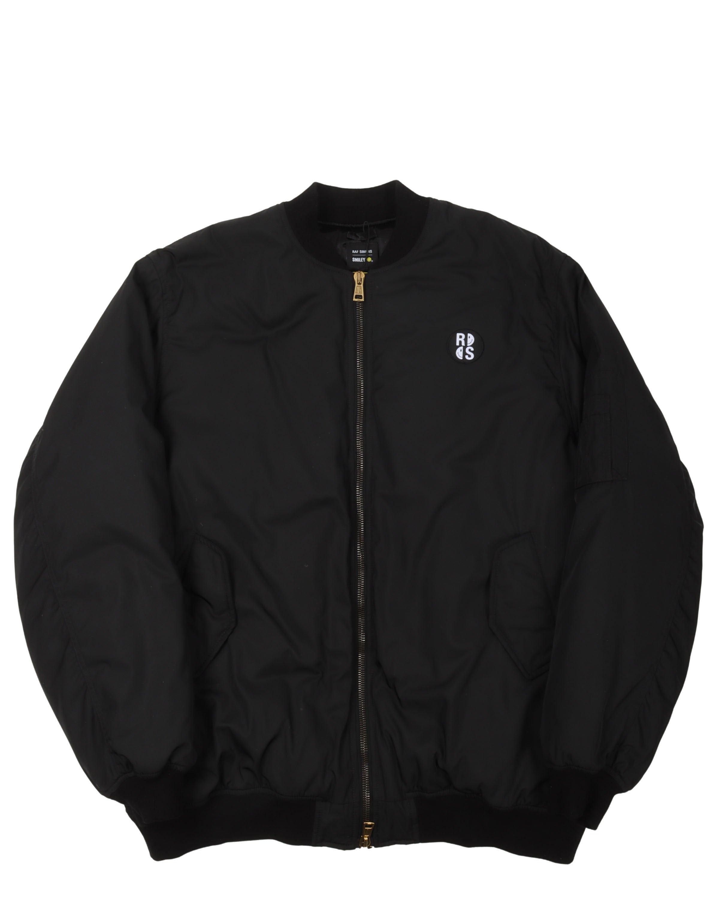 Smiley "Stakker Humanoid" Oversized Bomber Jacket