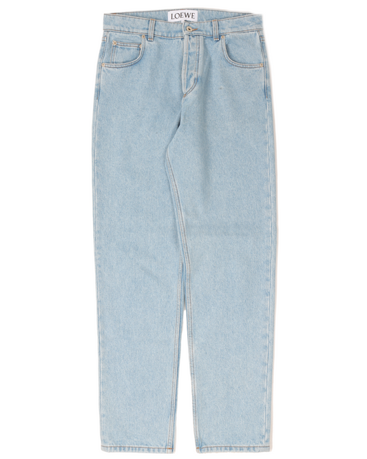 High Rise Light Blue Jeans