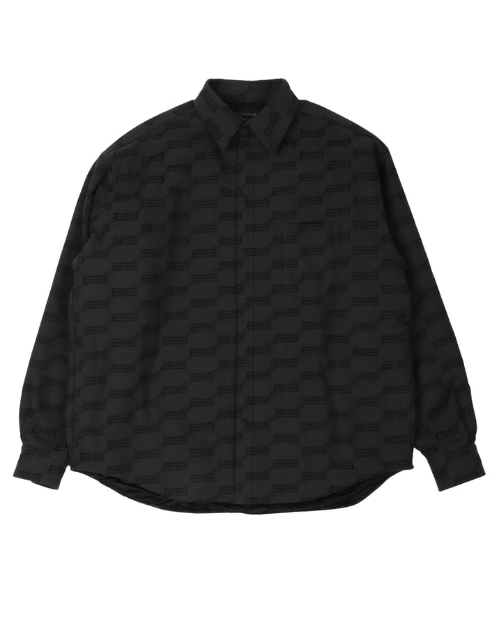 Monogram B's Quilted Shirt