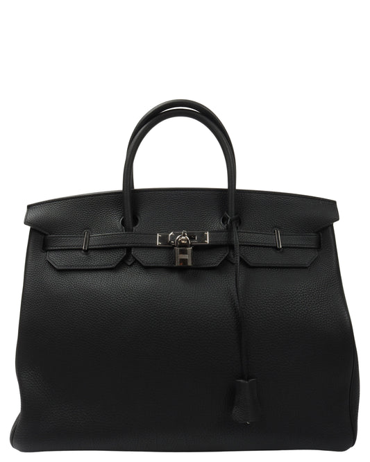 Birkin Black Palladium 35