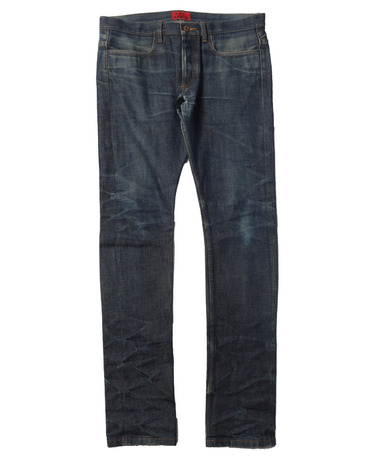 Kanye West Raw Denim Jeans