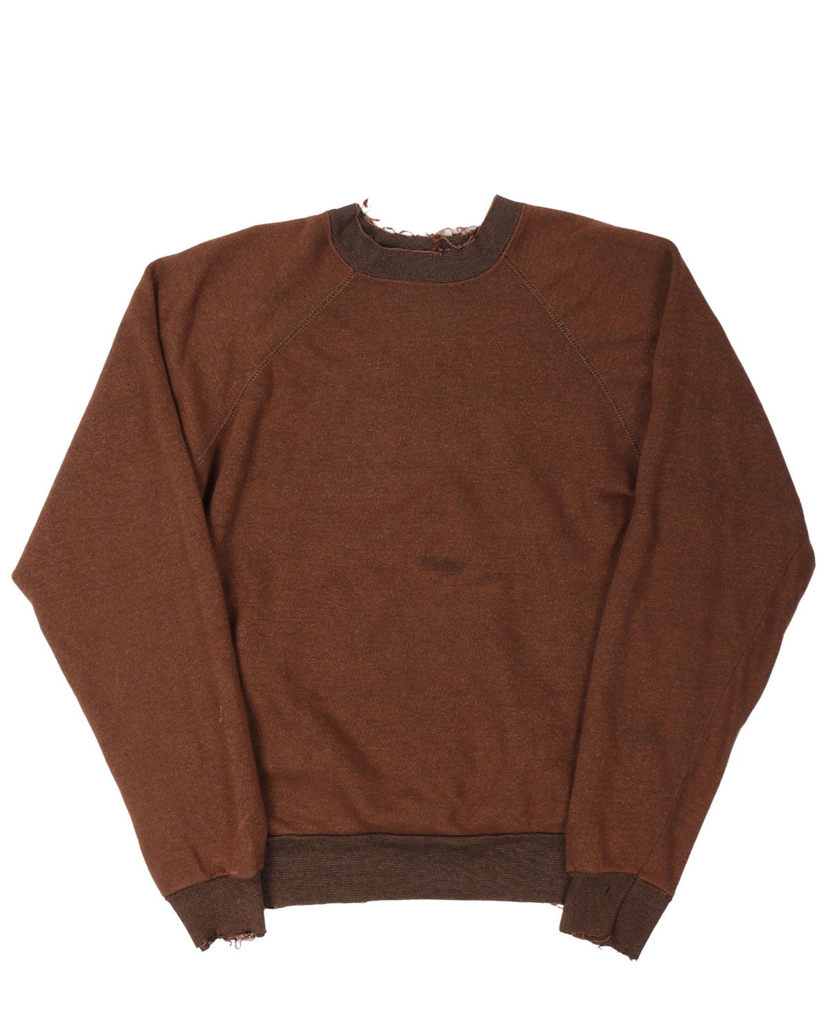 Distressed Crewneck Sweatshirt
