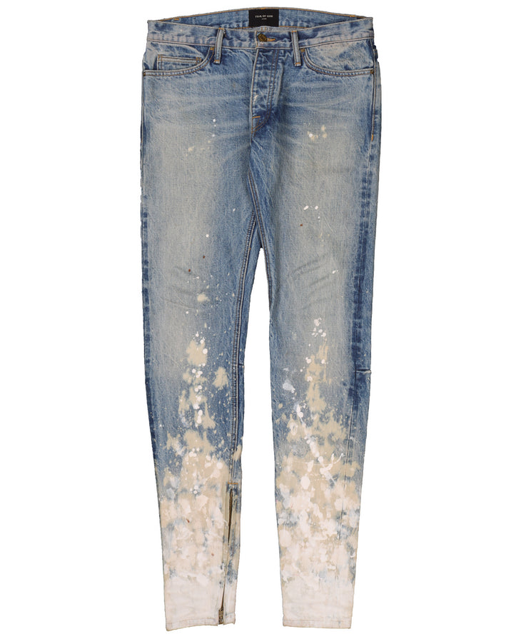 Painted Denim Jeans