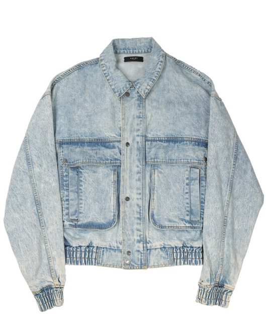 Acid Washed Eighties Trucker Jacket