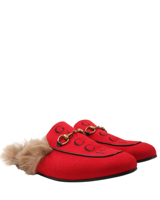 "100" Fur Loafers