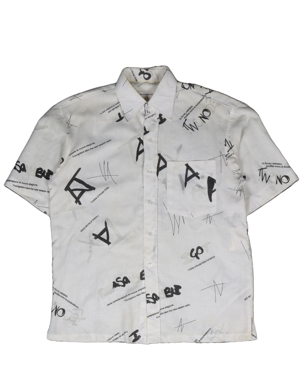 Polyester Button Shirt