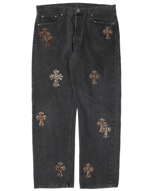 Levi's Leopard Cross Patch Denim