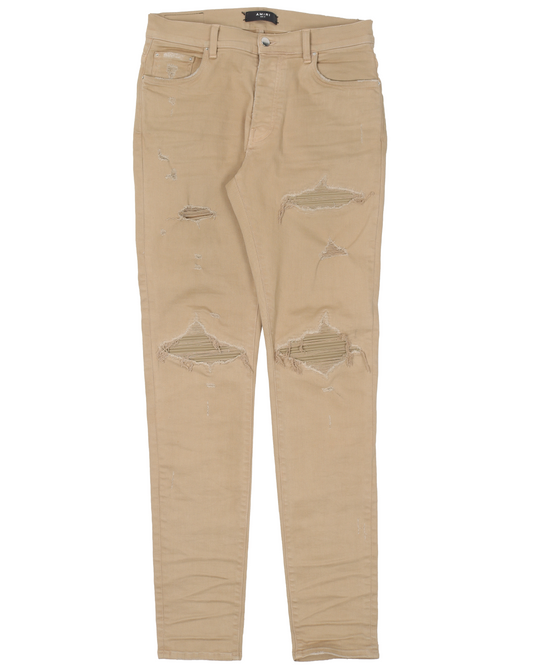 Distressed Stretch Denim