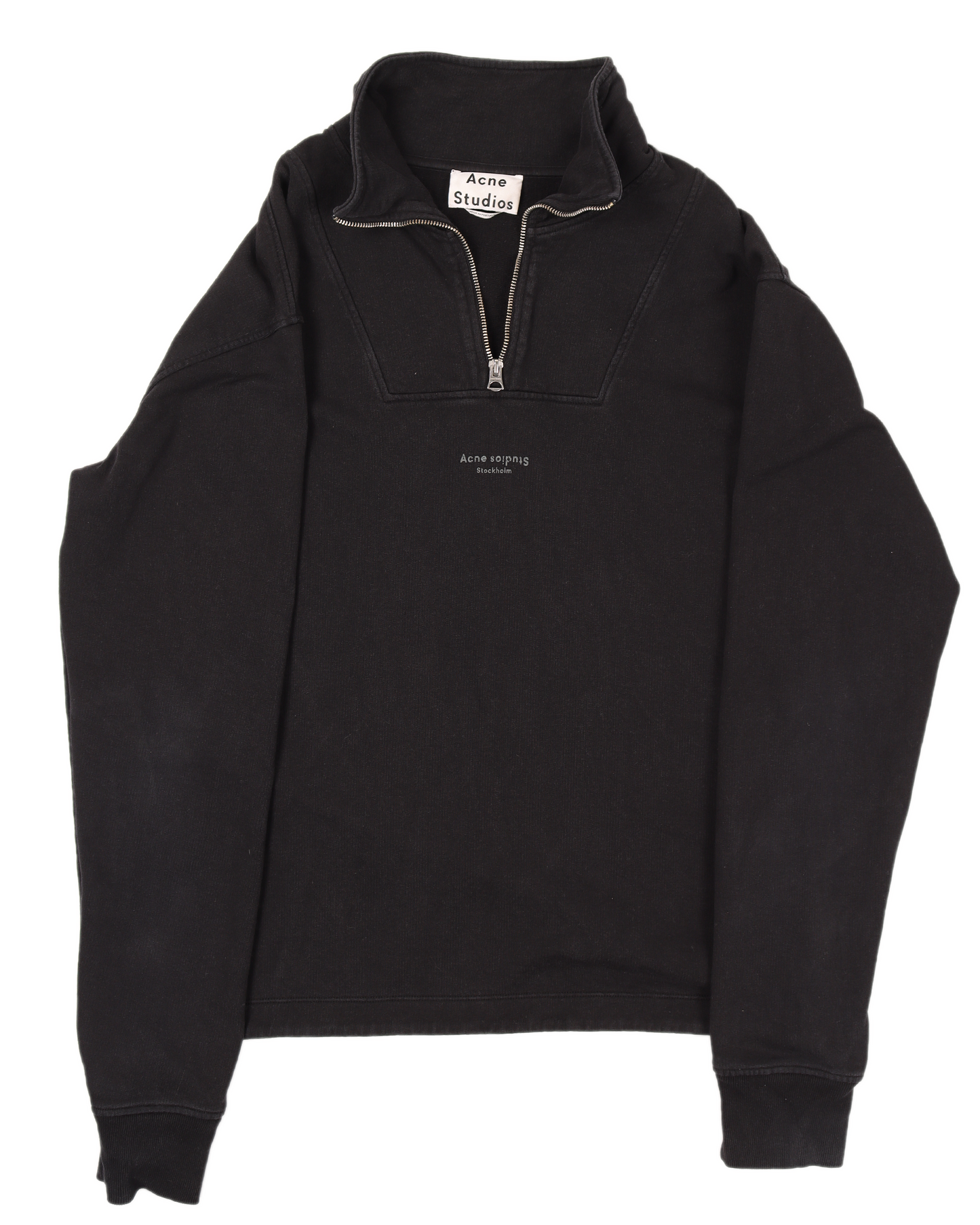 Acne Studios Faraz Quarter Zip Sweatshirt – Justin Reed Acne Studios Faraz Quarter Zip Sweatshirt – Justin Reed