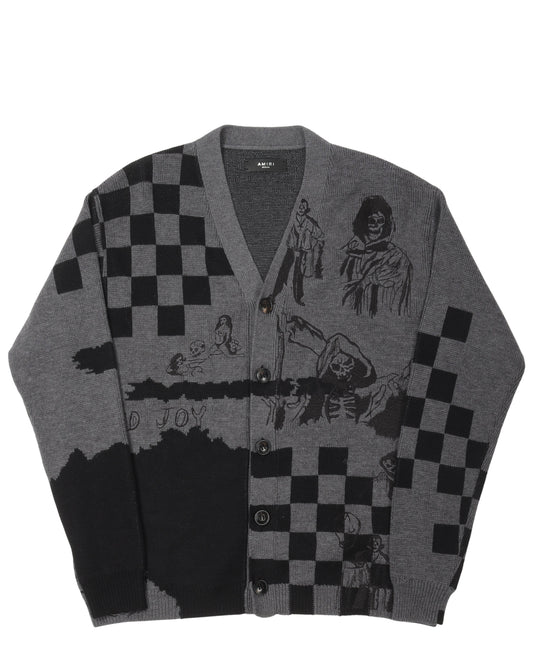 Wes Lang Sketch Wool Cardigan