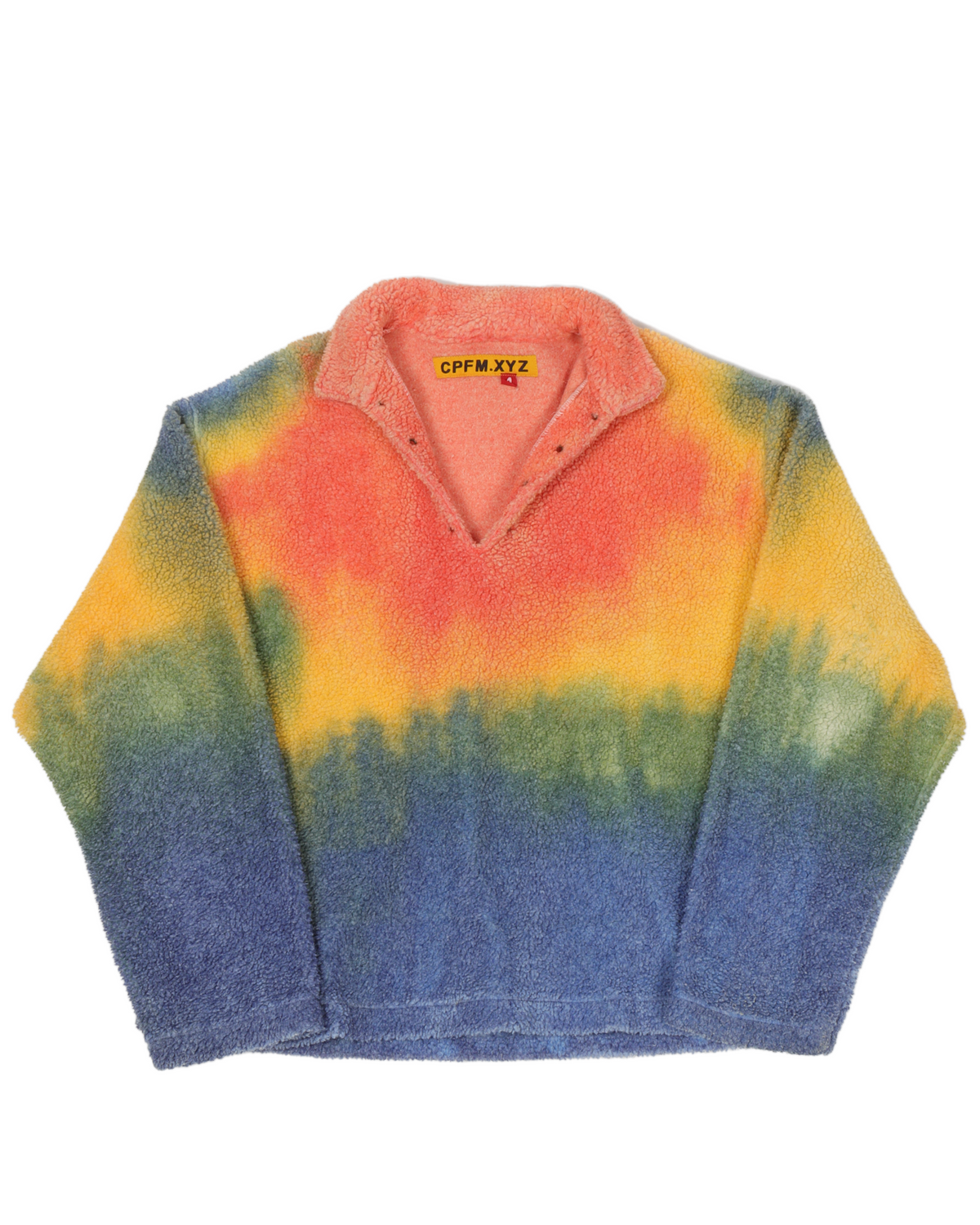 Tie-Dye Fleece Jacket