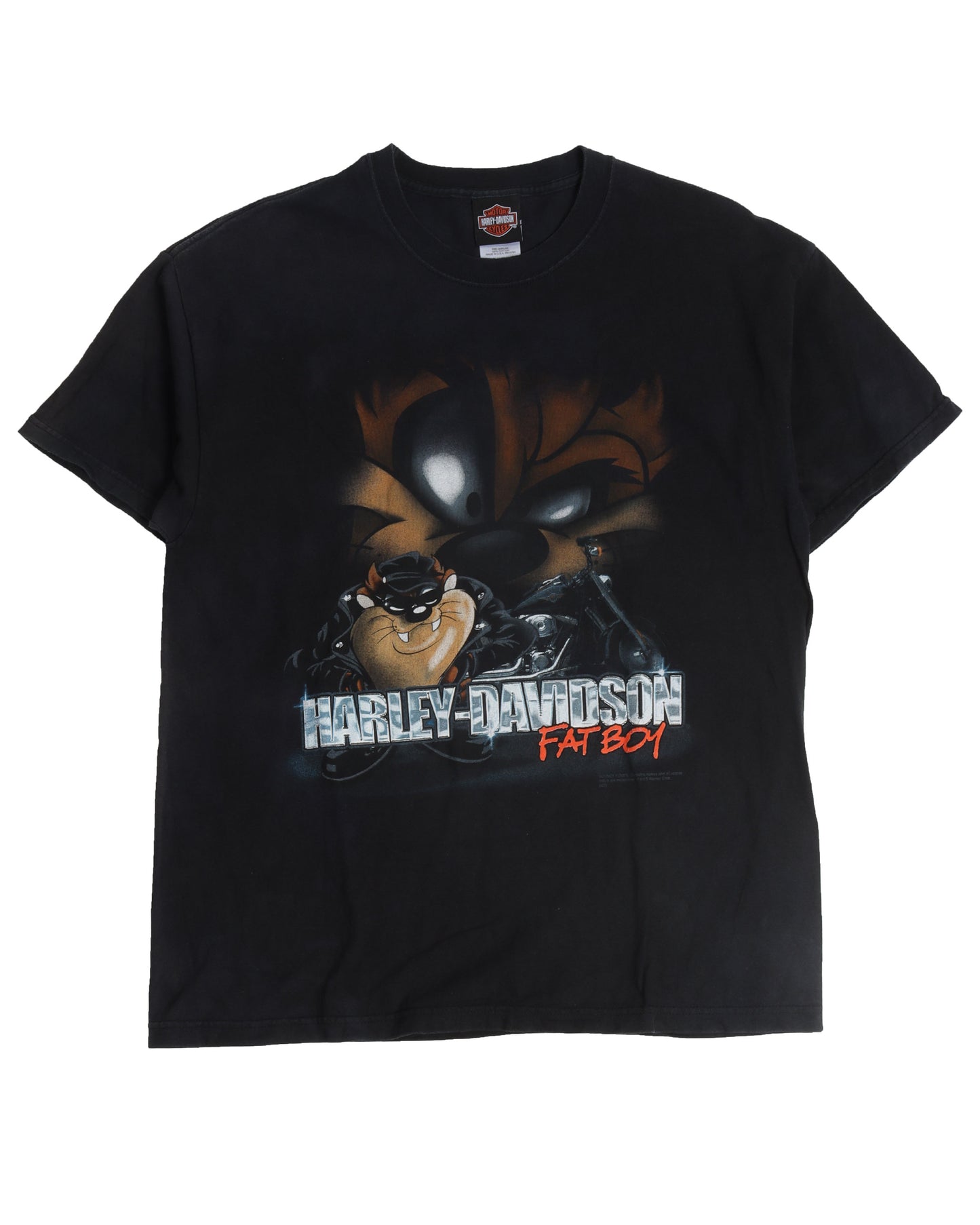 Harley Davidson Fatboy Looney Toons T-Shirt
