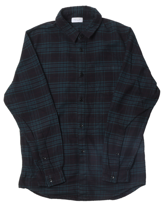 Black and Green Flannel