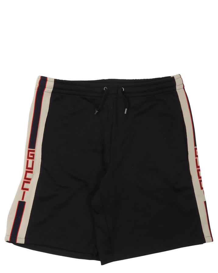 Side Stripe Sweat Shorts