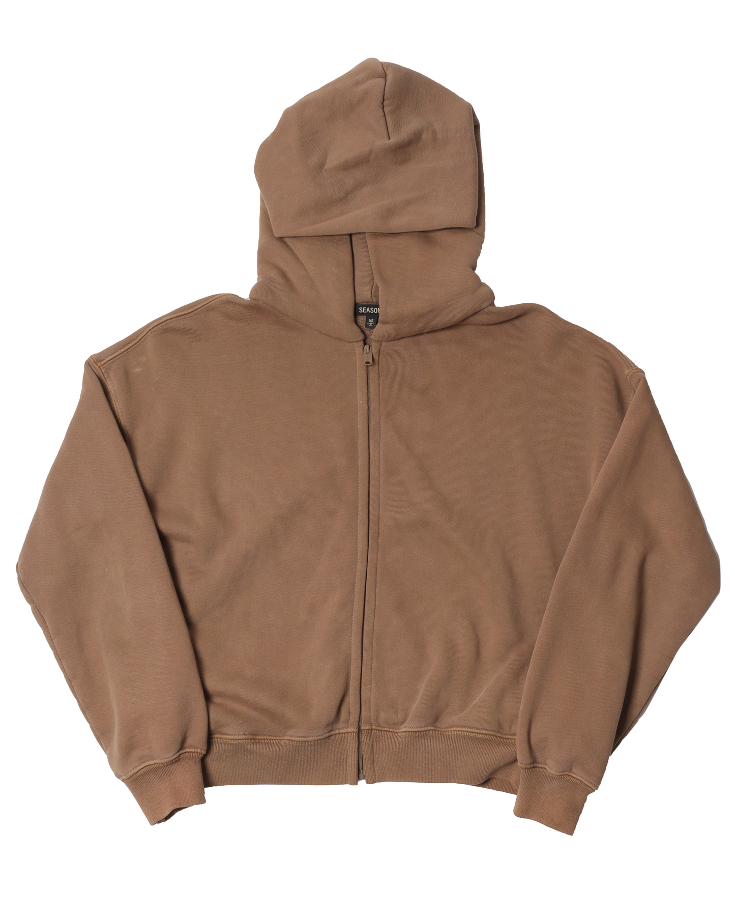 Season 6 Brown Zip Up Hoodie