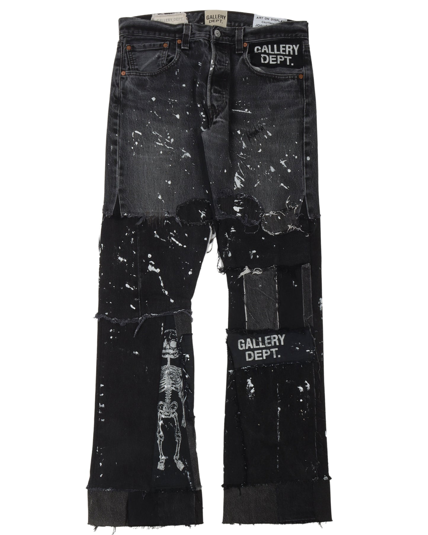 LA Flare Fuck Face Denim Jeans