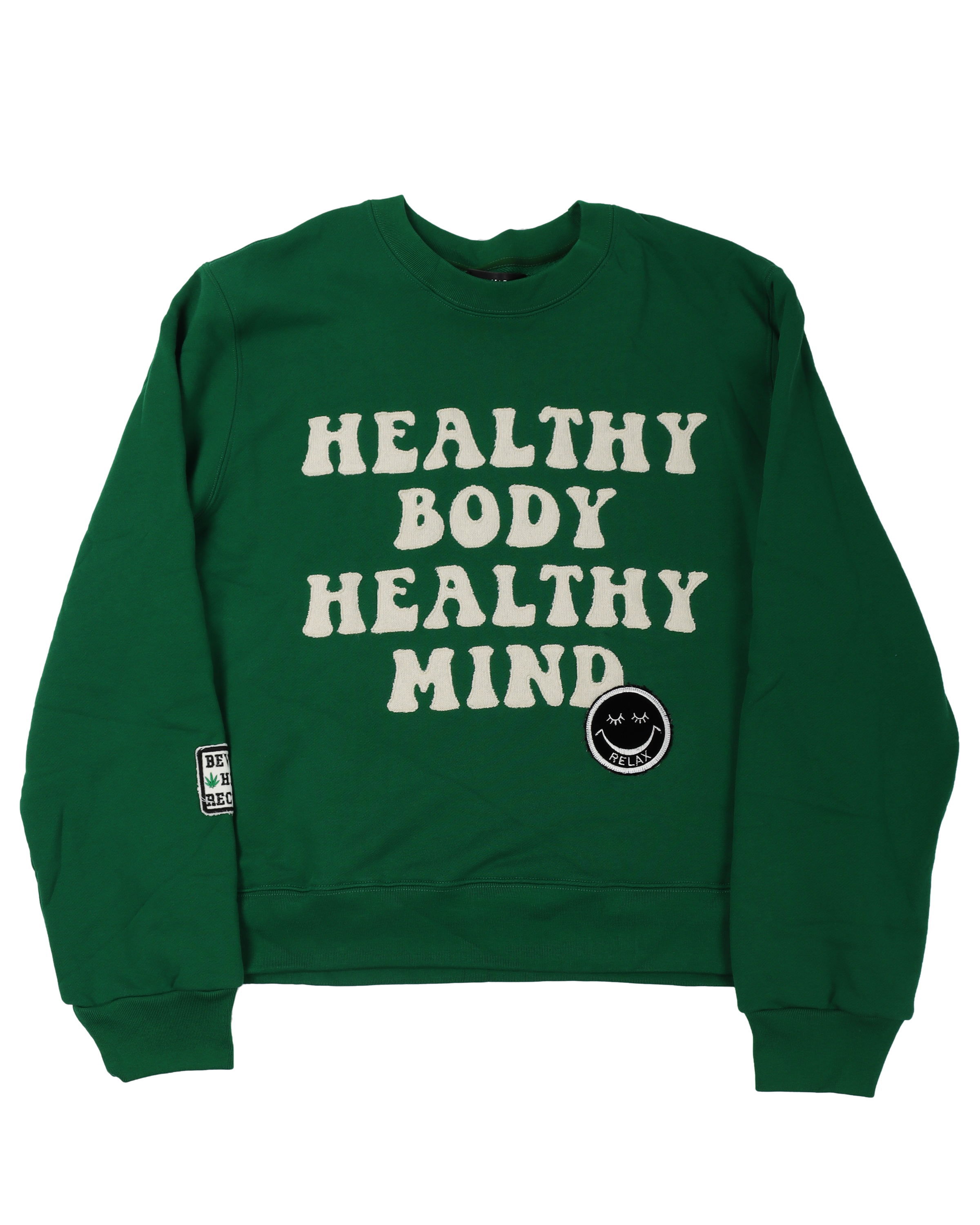 A Love Movement Edition 'Healthy Body' Crewneck Sweatshirt