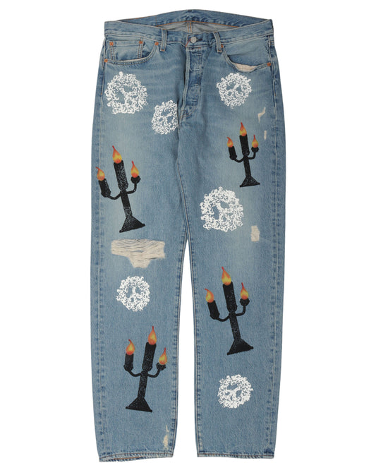 Virgil Abloh Levi's Printed Jeans