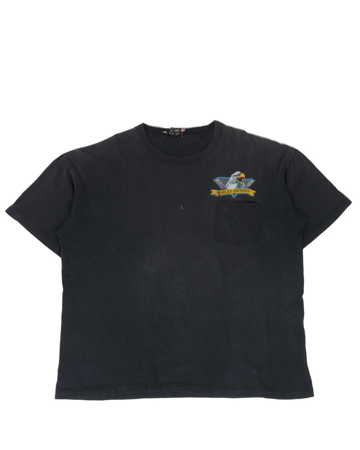 Harley Davidson Eagle Pocket T-Shirt
