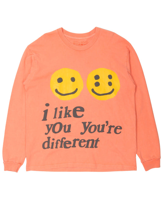 I Like You Smiley Long Sleeve