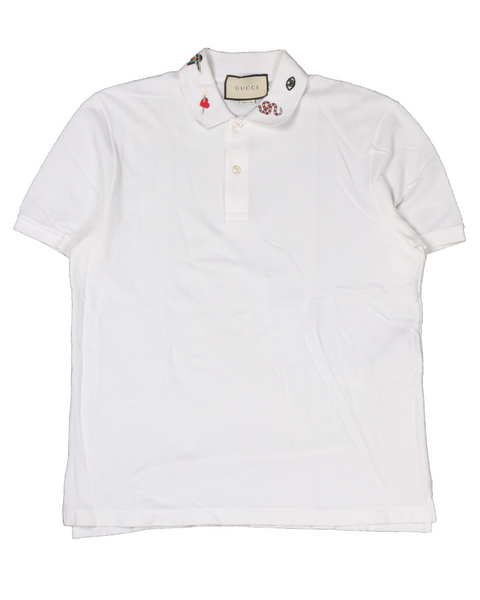 Gucci Yankees Collared T-Shirt – Luxury Leather Guys