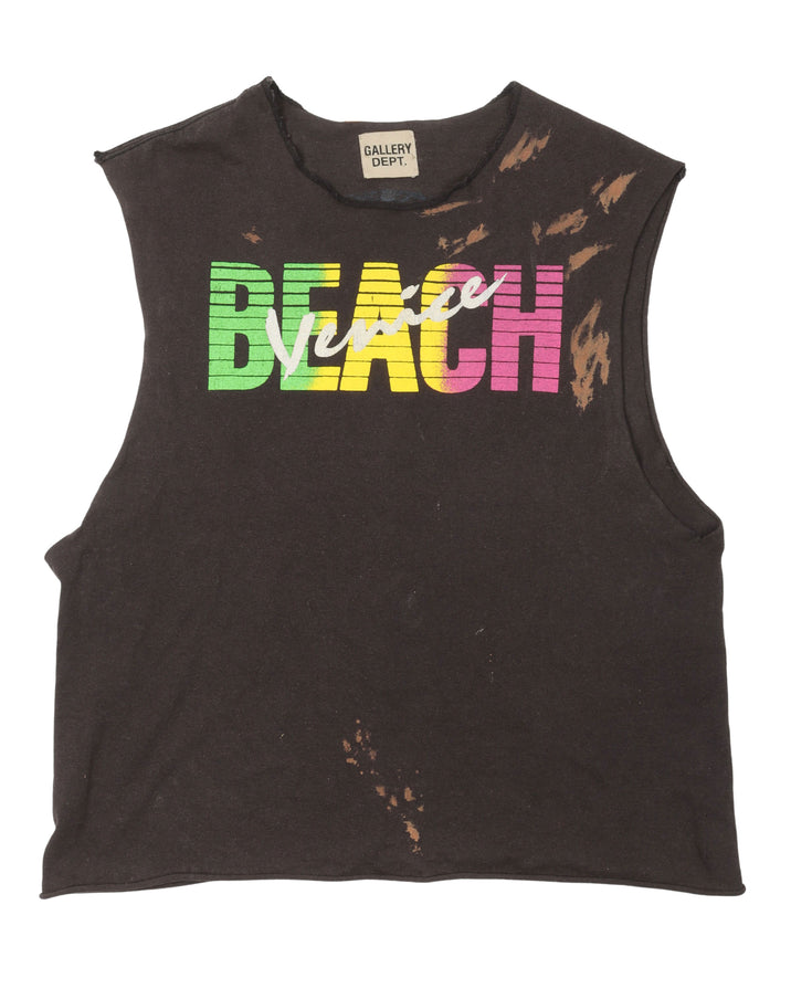 Venice Beach Peace Cut Off T-Shirt