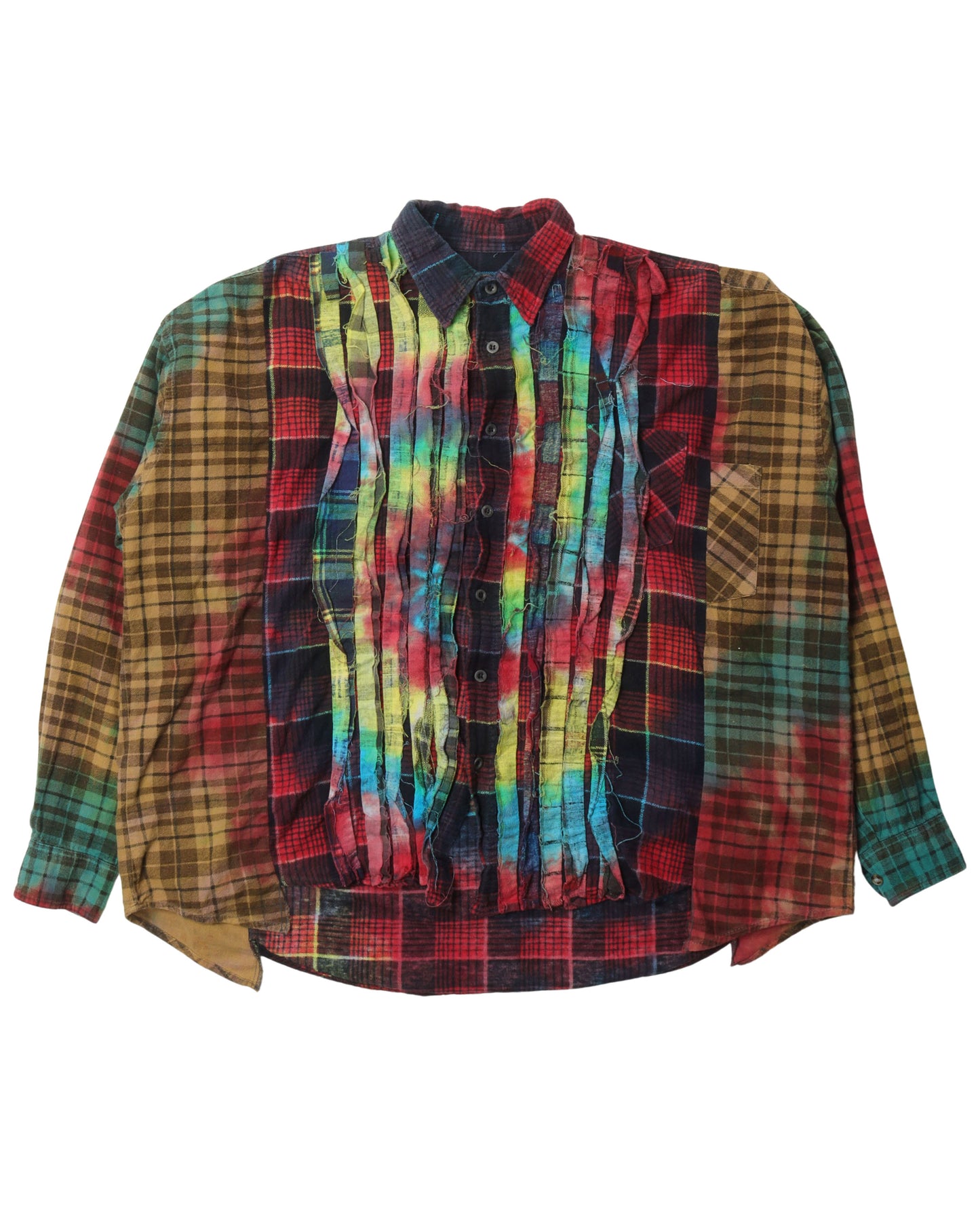 Spiral Reworked Flannel Shirt