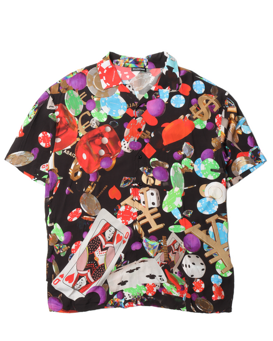 Poker Print Shirt