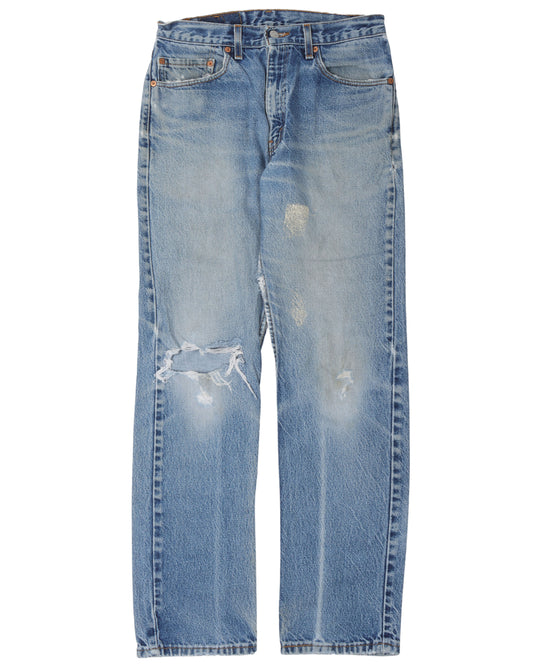 Levi's 501 Distressed Denim