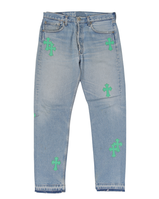 Levi's Green Cross Patch Denim
