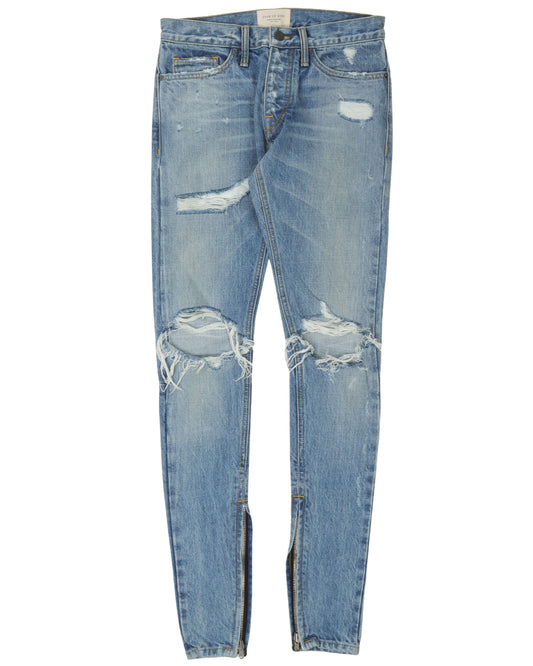 Distressed Skinny Jeans