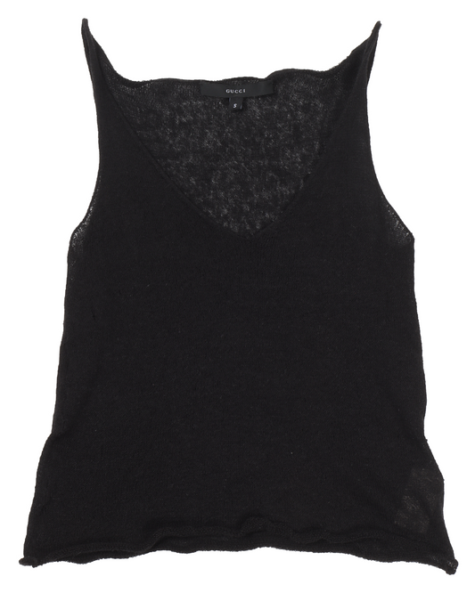SS99 Tom Ford Era Linen Tank Top