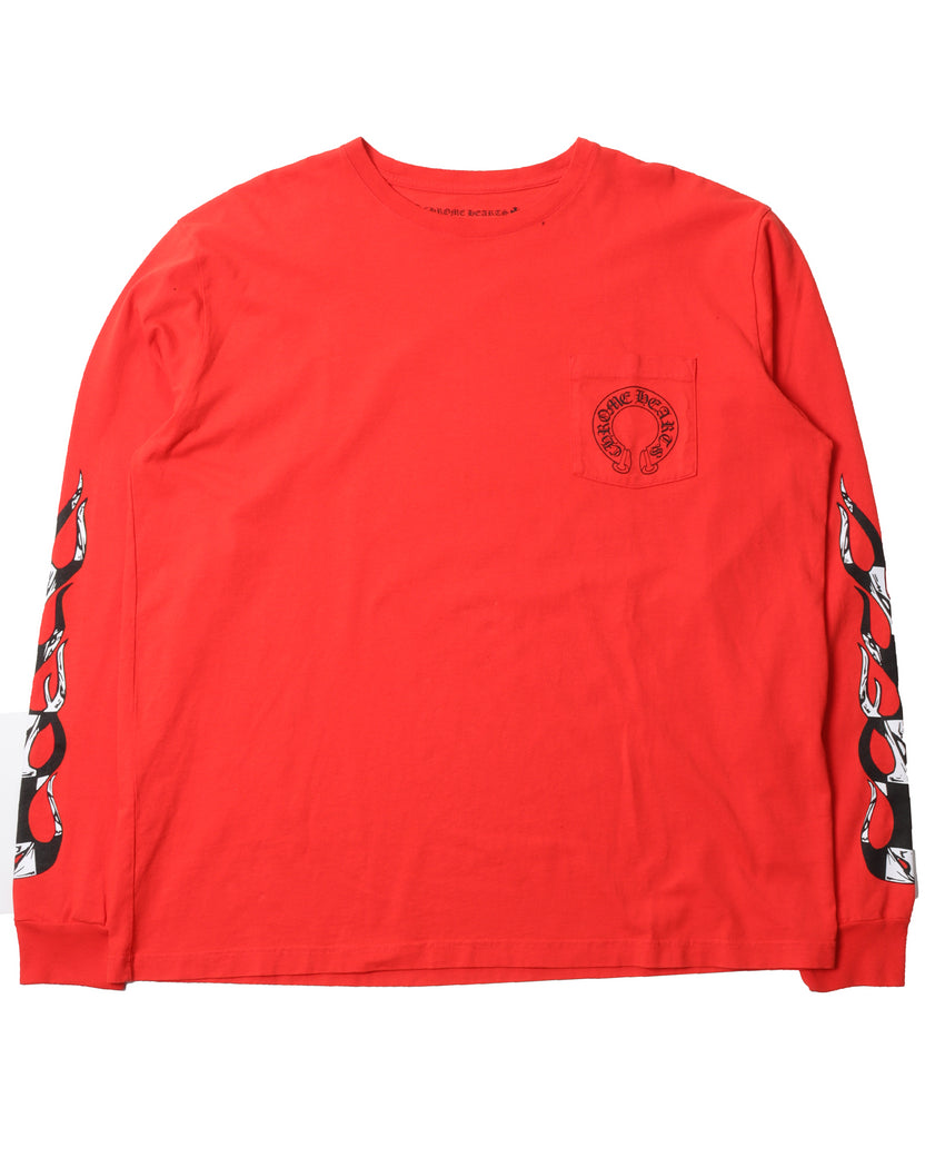 Mattyboy Red Long Sleeve T-Shirt