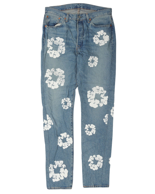 Cotton Wreath Levi Jeans